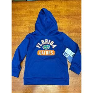 Florida Gators Youth XS Hoodie Blue NCAA Team Athletics Kids Pullover NWT